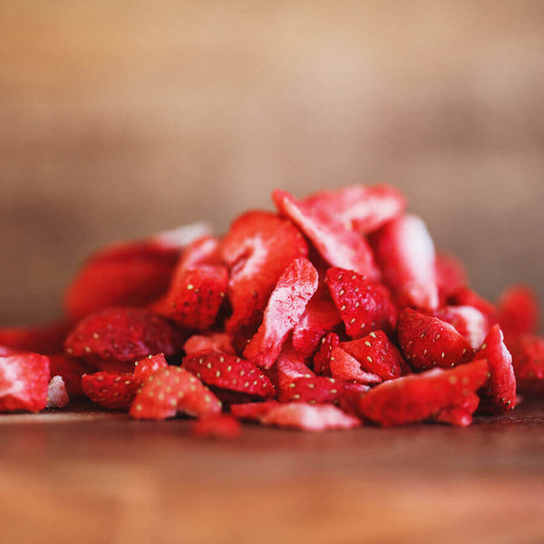 harctic superfoods fraises lyophilisées snacking sain et healthy