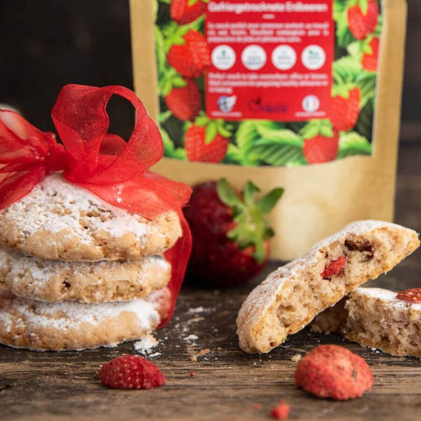 harctic superfoods fraises lyophilisées snacking sain et healthy