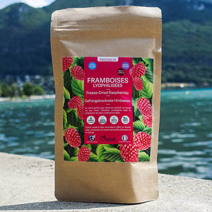 harctic superfoods framboises lyophilisées snacking sain et healthy