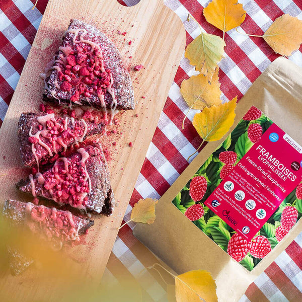 harctic superfoods framboises lyophilisées snacking sain et healthy