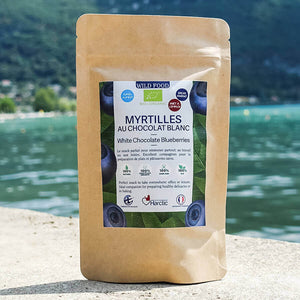 harctic superfoods myrtilles au chocolat blanc bio snacking sain et healthy