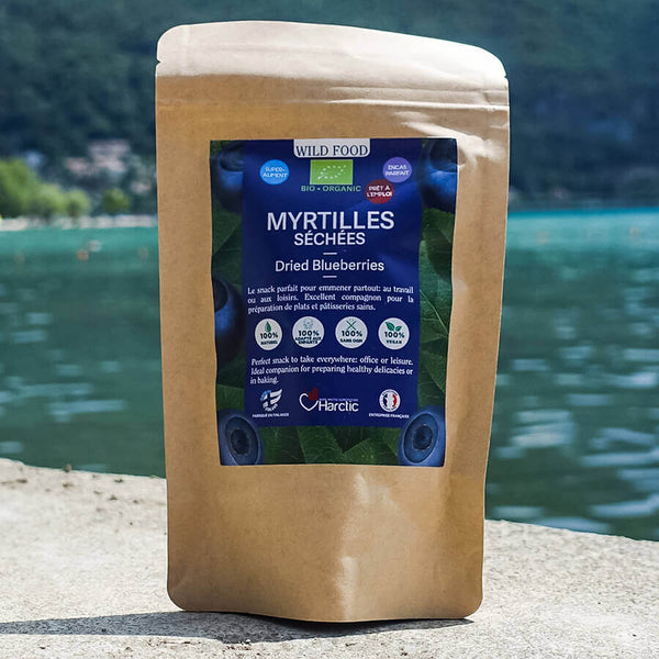 harctic superfoods myrtilles sauvages séchées bio snacking sain et healthy