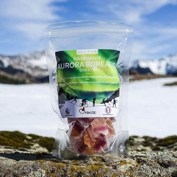 harctic superfoods pâtes de fruits aurores boréales snacking sport pratique