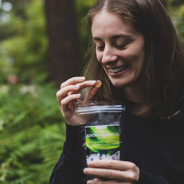 harctic superfoods pâtes de fruits aurores boréales snacking sport pratique
