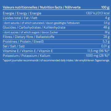 harctic superfoods valeurs nutritionnelles poudre mix de baies bleues